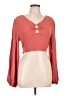 And Now This 100% Polyester Orange Long Sleeve Top Size L - photo 1