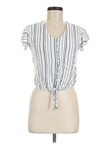 Sim & Sam Short Sleeve Blouse (view 1)