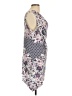 Soma Paisley Purple Cocktail Dress Size L - photo 4