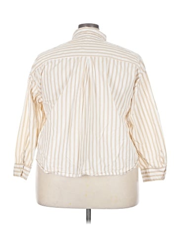 Old Navy 3/4 Sleeve Button-Down Shirt (view 2)