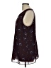 CAbi 100% Polyester Brown Sleeveless Blouse Size L - photo 5