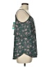 Kaileigh Teal Sleeveless Blouse Size L - photo 4