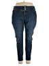 Lane Bryant Solid Blue Jeans Size 26 - photo 1
