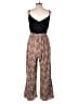 J for Justify Animal Print Brown Jumpsuit Size XL - photo 2