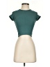 Out From Under Teal Short Sleeve Turtleneck Size XS - photo 1