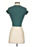 Out From Under Teal Short Sleeve Turtleneck Size XS - photo 2