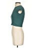 Out From Under Teal Short Sleeve Turtleneck Size XS - photo 5