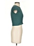 Out From Under Teal Short Sleeve Turtleneck Size XS - photo 4