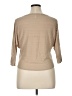 Xhilaration Tan 3/4 Sleeve Top Size XL - photo 2