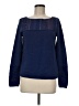 Roxy Color Block Blue Pullover Sweater Size M - photo 1