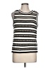 Nine West 100% Cotton Ivory Sleeveless Top Size L - photo 1