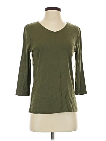 Chico's 3/4 Sleeve T-Shirt (view 1)