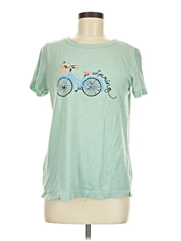 Ann Taylor LOFT Short Sleeve T-Shirt (view 1)