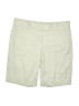 Ann Taylor Solid Ivory Khaki Shorts Size 6 - photo 1