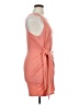 LIYOHON Solid Orange Cocktail Dress Size XL - photo 4
