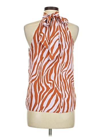 Naked Zebra Sleeveless Blouse (view 2)