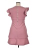 Assorted Brands Solid Pink Casual Dress Size XL - photo 2