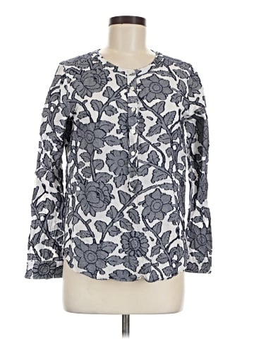 Ann Taylor LOFT Long Sleeve Blouse (view 1)