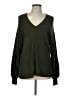 1.State Green Pullover Sweater Size L - photo 1