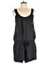 Glam Vintage Soul 100% Silk Solid Black Romper Size XL (estimated) - photo 1
