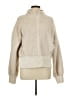 Express 100% Polyester Ivory Faux Fur Jacket Size L - photo 1