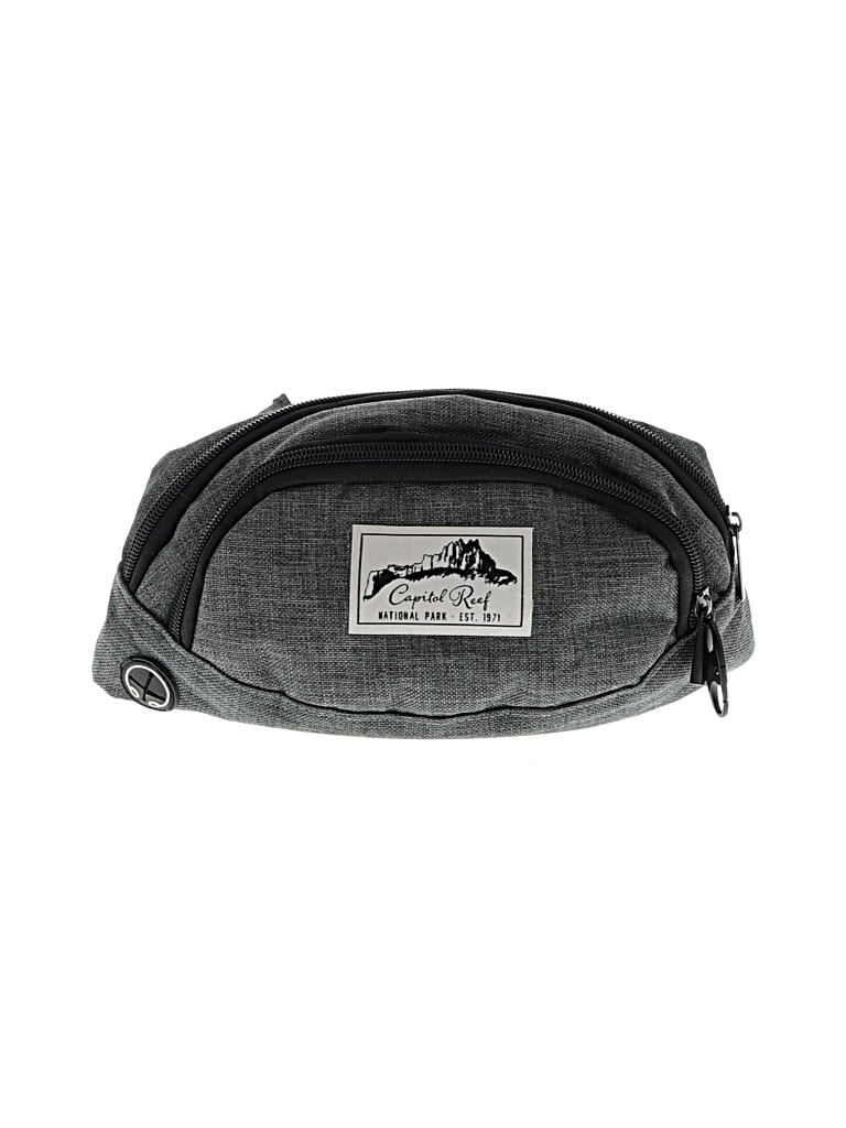 Pre-owned Assorted Brands Belt Bag In Gray