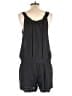Glam Vintage Soul 100% Silk Solid Black Romper Size XL (estimated) - photo 2
