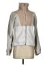 Abercrombie & Fitch 100% Polyester Metallic Gray Track Jacket Size XS - photo 1