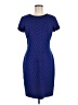St. John Blue Casual Dress Size 6 - photo 1