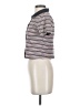 Wild Fable Stripes Gray Short Sleeve Top Size S - photo 5