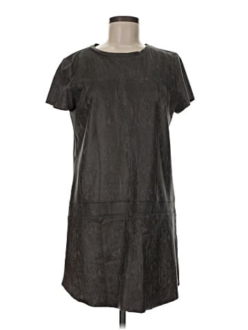 Lavender Brown Casual Dress (view 1)
