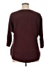 Worthington Burgundy Pullover Sweater Size XL - photo 2