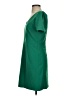 Jade 100% Polyester Solid Green Casual Dress Size XS - photo 5