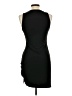 Socialite Solid Black Cocktail Dress Size L - photo 2