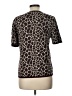 Ann Taylor Factory 100% Cotton Animal Print Brown Pullover Sweater Size L - photo 2