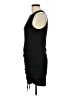 Socialite Solid Black Cocktail Dress Size L - photo 5