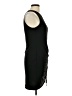 Socialite Solid Black Cocktail Dress Size L - photo 4