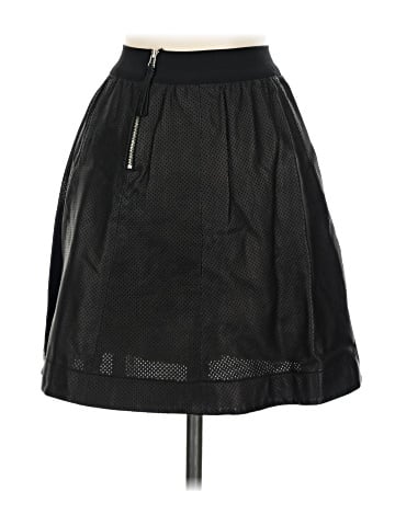 Rebecca Taylor Leather Skirt (view 2)