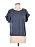 Max Studio Gray Short Sleeve Top Size M - photo 1