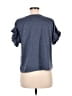 Max Studio Gray Short Sleeve Top Size M - photo 2