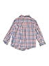 Janie and Jack 100% Cotton Checkered-gingham Blue Long Sleeve Button-Down Shirt Size 18-24 mo - photo 2