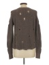 Autumn Cashmere 100% Cotton Brown Pullover Sweater Size L - photo 2