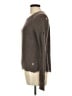 Autumn Cashmere 100% Cotton Brown Pullover Sweater Size L - photo 5