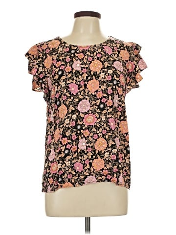 Rose & Thyme Short Sleeve Blouse (view 1)