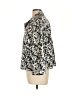 Christopher & Banks Print Silver Jacket Size L - photo 5
