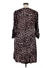 Torrid Animal Print Brown Casual Dress Size 1X Plus (1) - photo 2