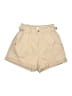 Refuge Solid Tan Khaki Shorts Size S - photo 1