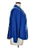 Roz & Ali Blue Long Sleeve Button-Down Shirt Size 1X - photo 4