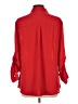 Express Outlet Red 3/4 Sleeve Button-Down Shirt Size L - photo 2