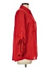 Express Outlet Red 3/4 Sleeve Button-Down Shirt Size L - photo 4